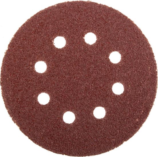 Круг STAYER PROFI из абразивной бумаги перфорированный, 125мм/ №40, 5шт 