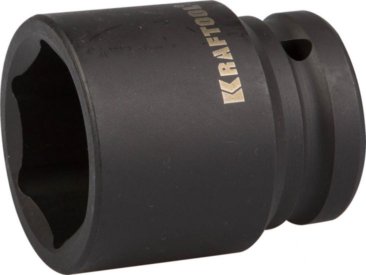 Торцовая головка KRAFTOOL INDUSTRIE QUALITAT ударная (3/4), FLANK, Cr-Mo, фосфатированная, 32 мм 