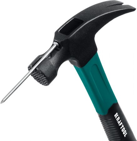 KRAFTOOL Fiberglass 560 г молоток-гвоздодёр столярный c фиберглассовой рукояткой KRAFTOOL Fiberglass 560 г молоток-гвоздодёр столярный c фиберглассовой рукояткой