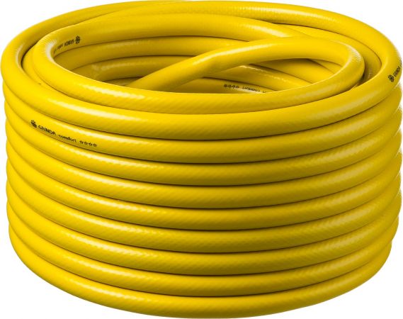 Шланг GRINDA COMFORT поливочный, 20 атм., армированный, 3-х слойный, 1"х25м Шланг GRINDA COMFORT поливочный, 20 атм., армированный, 3-х слойный, 1"х25м