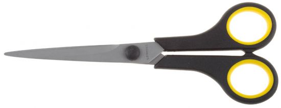 Ножницы STAYER MASTER хозяйственные, двухкомпонентные ручки, 175мм 