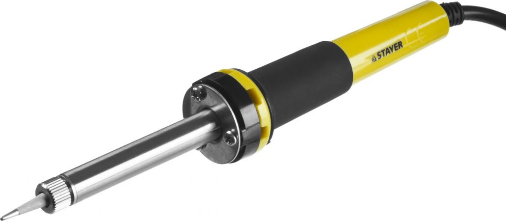 Паяльная станция STAYER "PROFI" PROTerm цифровая с ЖК дисплеем, диапазон 160-520°C, шаг 10°C, 48Вт Паяльная станция STAYER "PROFI" PROTerm цифровая с ЖК дисплеем, диапазон 160-520°C, шаг 10°C, 48Вт