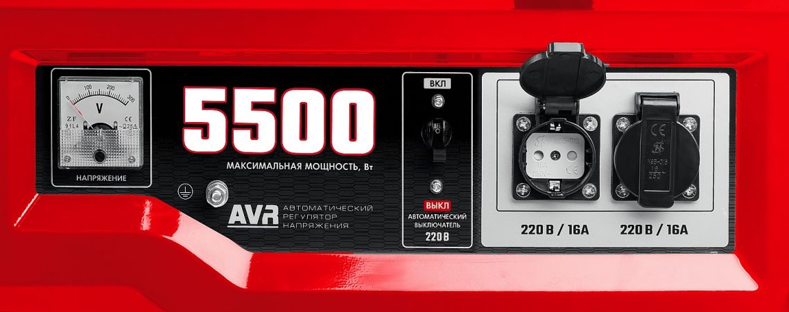 СБ-5500Е бензиновый генератор с электростартером, 5500 Вт, ЗУБР