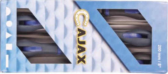 Набор из 5-ти напильников ERGO L200мм, Ajax