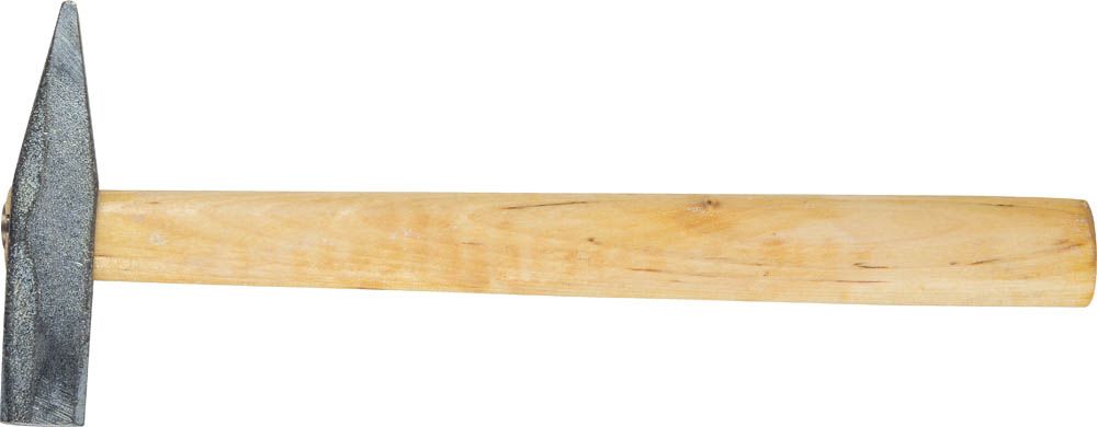 Молоток НИЗ оцинкованный с деревянной рукояткой, 200гр. 
