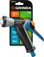 GRINDA PROLine BM-R, плавная регулировка, курок сзади, пистолет поливочный металлический с TPR