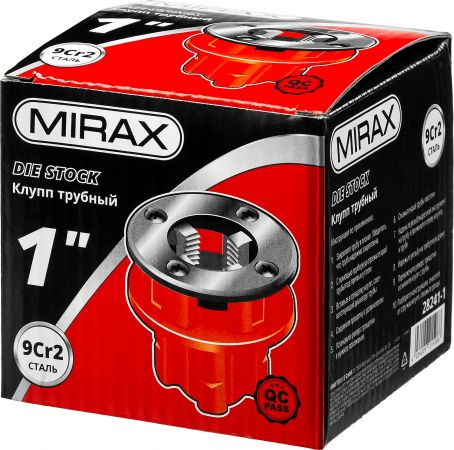 MIRAX 1" клупп трубный резьбонарезной (BSPT R) MIRAX 1" клупп трубный резьбонарезной (BSPT R)