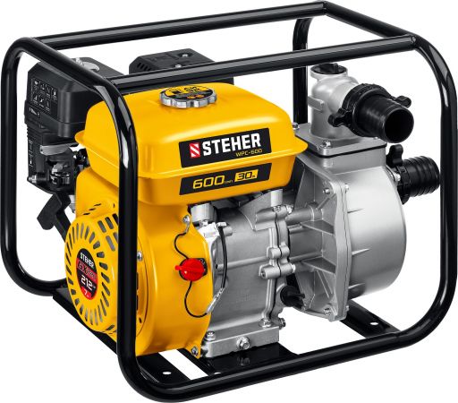 Мотопомпа бензиновая STEHER, WPC-600, 600 л/мин Мотопомпа бензиновая STEHER, WPC-600, 600 л/мин