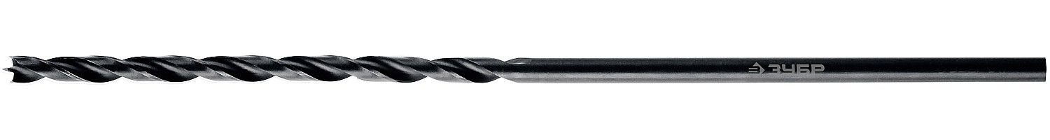 ЗУБР d 10x200/150мм, спиральное сверло по дереву , М-образная заточка ЗУБР d 10x200/150мм, спиральное сверло по дереву , М-образная заточка