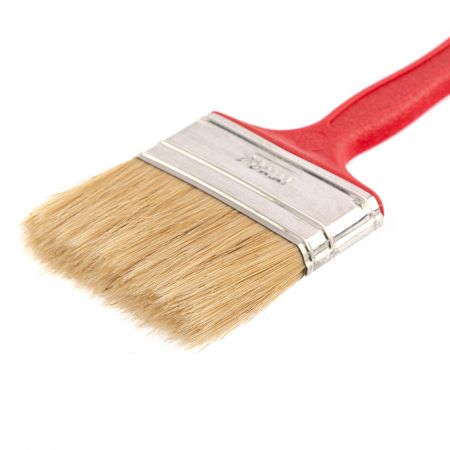 Кисть флейцевая удлиненная, 70 x 12, натуральная щетина, пластиковая ручка Matrix 