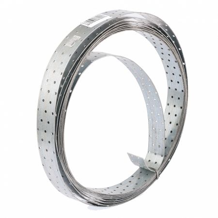 Лента перфорированная монтажная, 2 мм, LM 5см х 10 м, отвер. 4.5-5 мм, цинк Россия Сибртех Лента перфорированная монтажная, 2 мм, LM 5см х 10 м, отвер. 4.5-5 мм, цинк Россия Сибртех