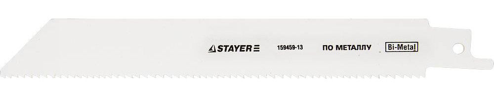 Полотно STAYER PROFI S922EF для сабельной эл. ножовки Bi-Met,тонколистовой, профильный металл, нерж сталь, цвет мет 