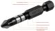 Биты KRAFTOOL Impact Pro, Pozidriv, тип хвостовика E 1/4", PZ2, 50мм, 10шт, в пластиковом боксе
