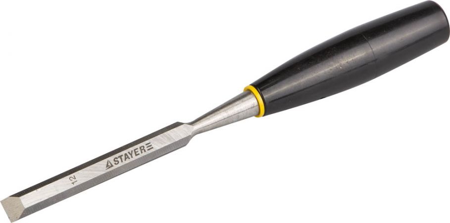 Стамеска STAYER Max-Cut с пластиковой рукояткой, 12 мм