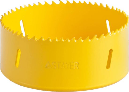 Коронка STAYER PROFESSIONAL Би-металлическая, универсальная, d=102мм