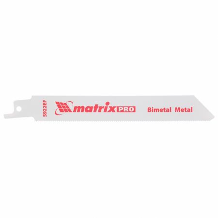 Полотна по металлу для сабельной пилы S922EF 125/1.4 мм, Bimetal, 2 шт, Pro Matrix Полотна по металлу для сабельной пилы S922EF 125/1.4 мм, Bimetal, 2 шт, Pro Matrix