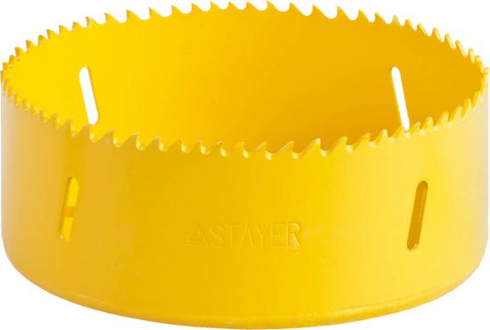 Коронка STAYER PROFESSIONAL Би-металлическая, универсальная, d=114мм