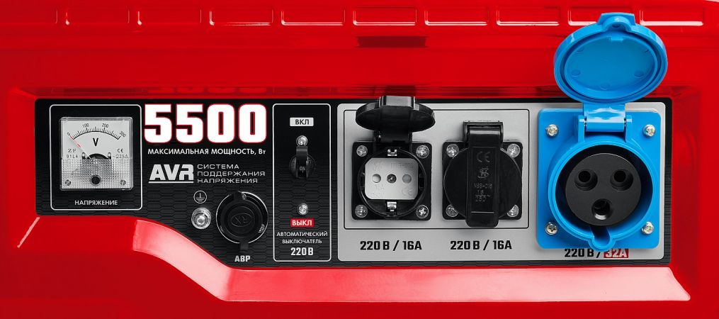 СБА-5500 бензиновый генератор с автозапуском, 5500 Вт, ЗУБР