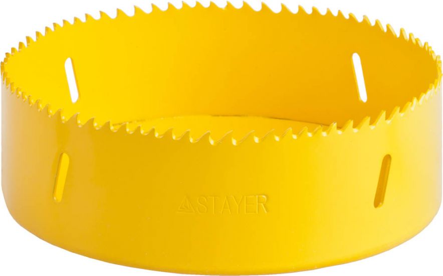 Коронка STAYER PROFESSIONAL Би-металлическая, универсальная, d=133мм