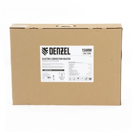 Конвектор электрический XCE-1500, 230 В, 1500 Вт, X-образный нагреватель Denzel Конвектор электрический XCE-1500, 230 В, 1500 Вт, X-образный нагреватель Denzel