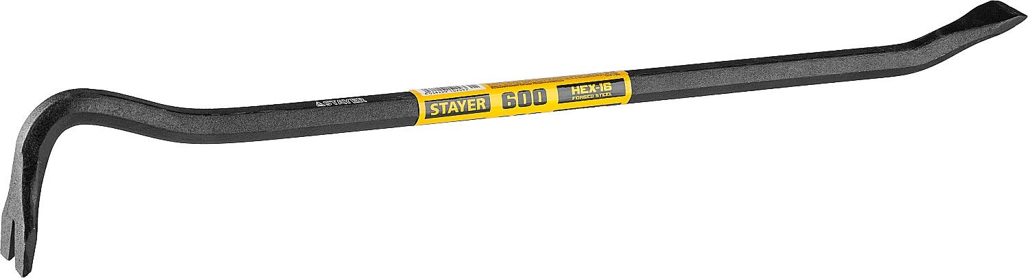 Лом-гвоздодер STAYER MASTER, шестигранный профиль, 600мм Лом-гвоздодер STAYER MASTER, шестигранный профиль, 600мм