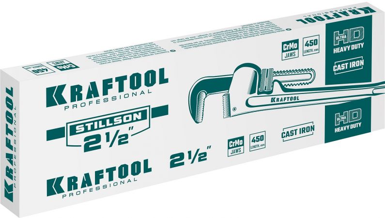 KRAFTOOL STILLSON, 2.5", трубный разводной ключ KRAFTOOL STILLSON, 2.5", трубный разводной ключ