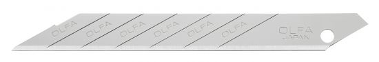 Лезвие OLFA сегментированное для графических работ, 9х80х0,38мм, 10шт 