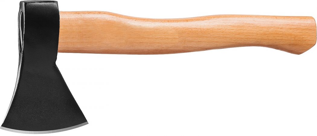 Топор MIRAX кованый с деревянной рукояткой, 600г 