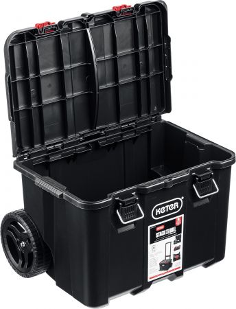 KETER STACKNROLL ящик-тележка на колесах, 21"