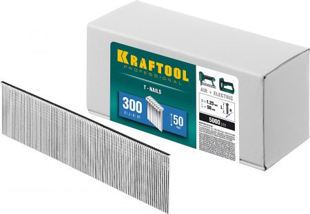 KRAFTOOL 50  мм гвозди  для нейлера тип 300, 5000 шт