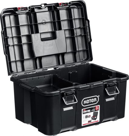 KETER STACKNROLL ящик с крышкой, 21" KETER STACKNROLL ящик с крышкой, 21"