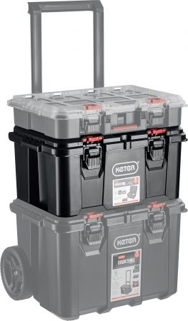 KETER STACKNROLL ящик с крышкой, 21" KETER STACKNROLL ящик с крышкой, 21"