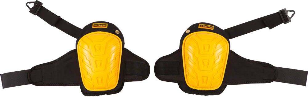 Наколенники STAYER PROFI с гелевым наполнителем и пластиковой накладкой 