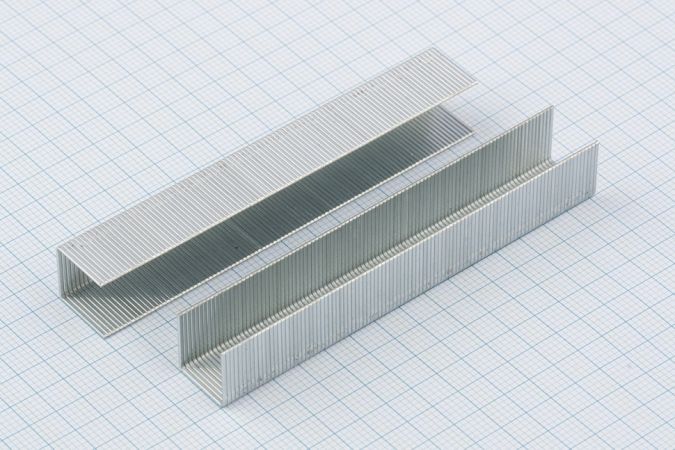 Скобы, 12 мм, для мебельного степлера, усиленные, тип 53, 1000 шт Gross Скобы, 12 мм, для мебельного степлера, усиленные, тип 53, 1000 шт Gross