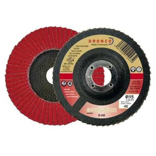 Диск абразивный лепестковый G-QA Quality K40 125х22,23 DRONCO