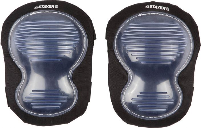 Наколенники STAYER MASTER с двойной пластиковой накладкой Наколенники STAYER MASTER с двойной пластиковой накладкой