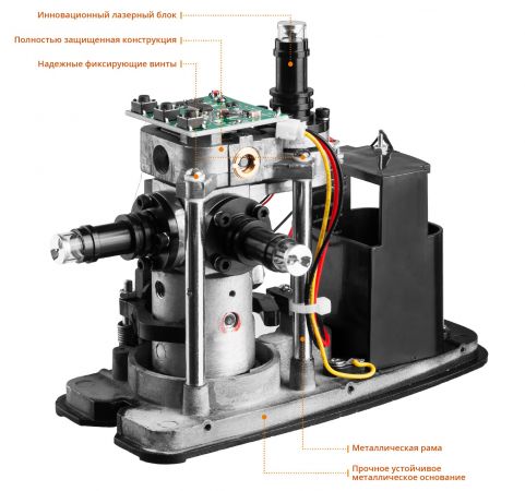 KRAFTOOL LL 3D #4 нивелир лазерный, держатель ВМ1, детектор LR-70, в кейсе KRAFTOOL LL 3D #4 нивелир лазерный, держатель ВМ1, детектор LR-70, в кейсе