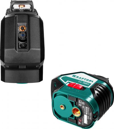 KRAFTOOL LL360 нивелир лазерный, 2х360° , 20м/70м, IP54, точн. +/-0,2 мм/м, в коробке KRAFTOOL LL360 нивелир лазерный, 2х360° , 20м/70м, IP54, точн. +/-0,2 мм/м, в коробке