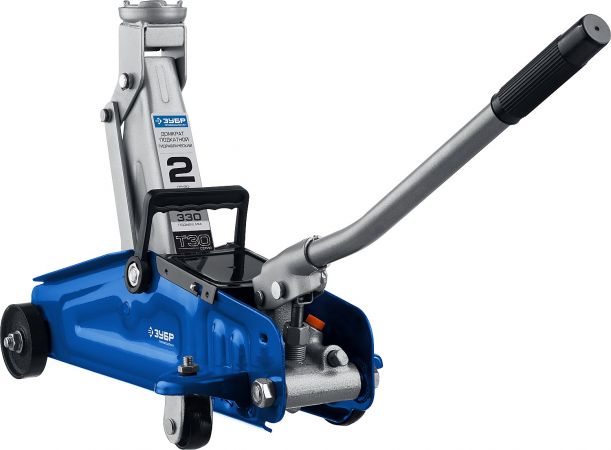 ЗУБР Т-30 2т 135-330мм подкатной домкрат гидравлический, Профессионал