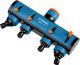GRINDA PROLine TS-4, 3/4"-1", распределитель четырехканальный, поливочный, с внутренней резьбой