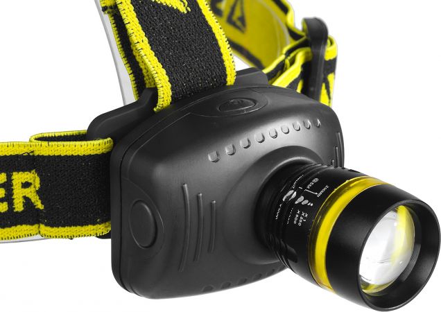 Фонарь STAYER "PROFESSIONAL" PROLight налобный светодиодный, 3Вт(140Лм), регулируемый фокус, 3 режима, 3ААА