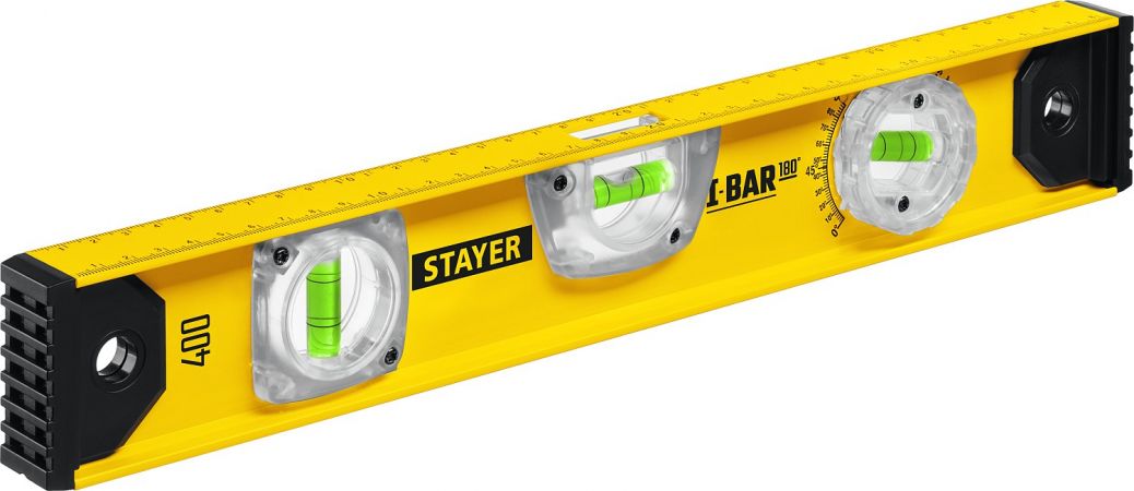 STAYER I-Bar180 400 мм двутавровый уровень STAYER I-Bar180 400 мм двутавровый уровень