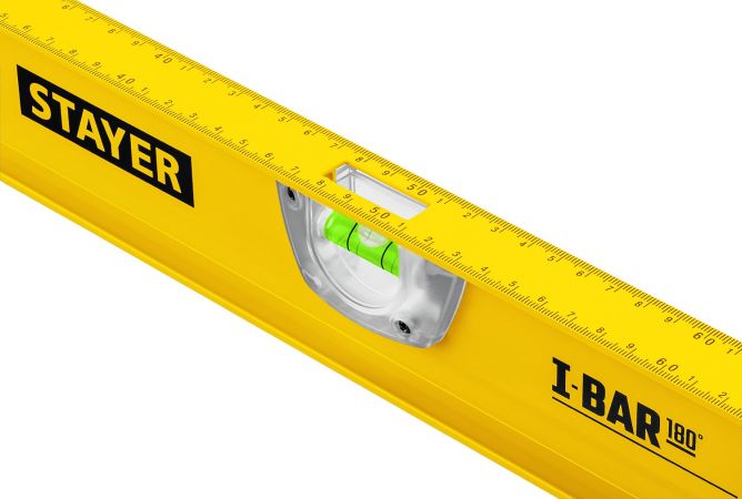 STAYER I-Bar180 400 мм двутавровый уровень STAYER I-Bar180 400 мм двутавровый уровень