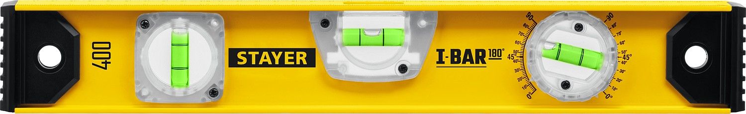 STAYER I-Bar180 400 мм двутавровый уровень STAYER I-Bar180 400 мм двутавровый уровень