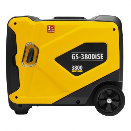 Генератор инверторный GS-3800iSE, 3,8 кВт, 230 В, закрытый корпус,электростартер Denzel Генератор инверторный GS-3800iSE, 3,8 кВт, 230 В, закрытый корпус,электростартер Denzel