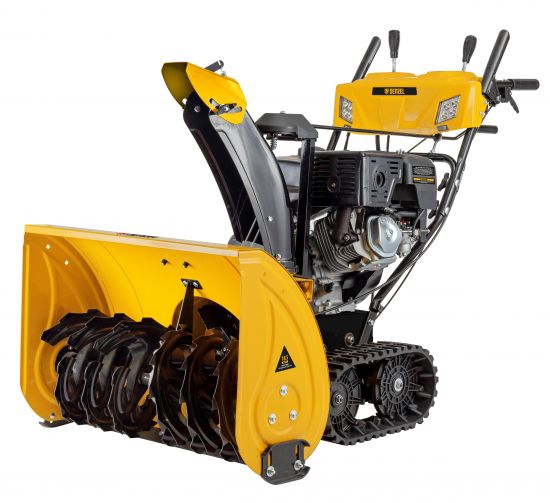 Бензиновая снегоуборочная машина SBL 711DT PRO, 420cc, гусеницы, эл.старт, блок. дифф.// Denzel
