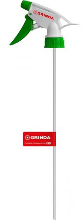 Головки-пульверизаторы GRINDA для пластиковых бутылок, цвет красный/белый 