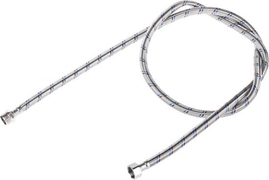 Подводка гибкая STAYER для воды, оплетка из нержавеющей стали, г/ш 1/2" - 1,5м