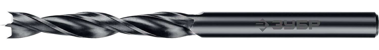 ЗУБР d 9x115/70мм, спиральное сверло по дереву , М-образная заточка