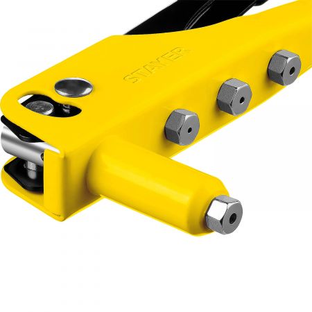 Заклепочник STAYER MS180 MAX-Fix для алюминиевых заклёпок d=2,4 / 3,2 / 4,0 / 4,8 мм, стальной корпус